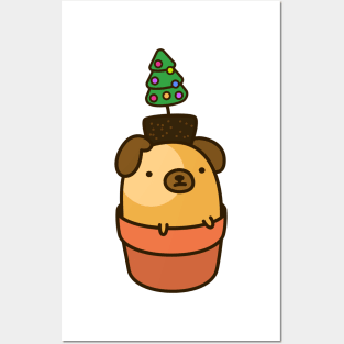 Sprout the pug - Holiday Posters and Art